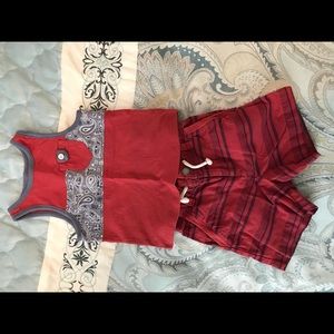 Genuine Kids Oshkosh short set